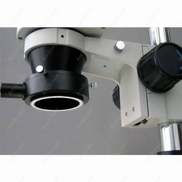 Inspection Microscope--AmScope Supplies 3.5X-90X Inspection Zoom Microscope with Fiber Optic Ring Illuminator