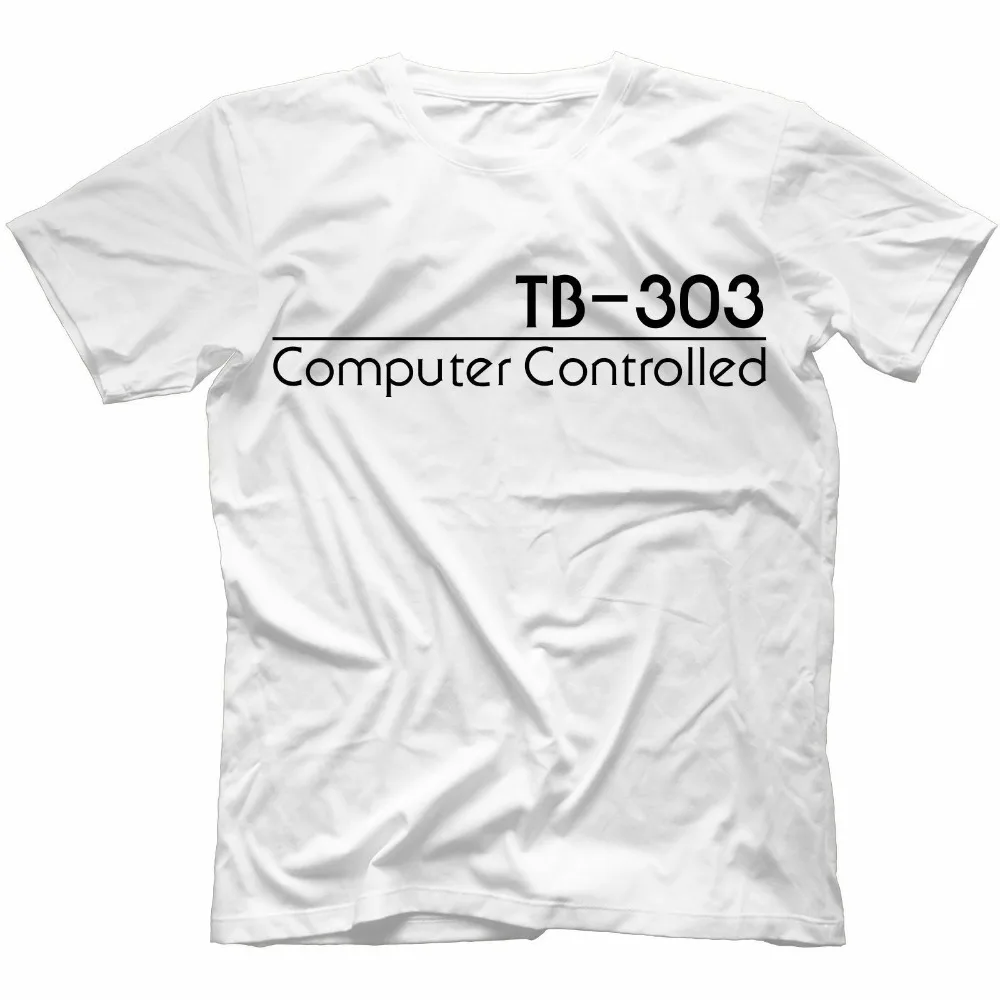 Tb-303 تي شيرت 100% قطن سنتش Esiser حمض التناظرية ريترو 808 909 جودة عالية الصيف أزياء جديدة للرجال س الرقبة تي شيرت