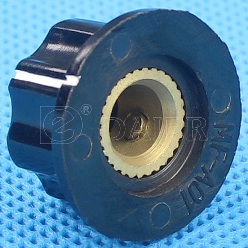 100PCS MF-A01 small boss style fluted slide potentiometer knob