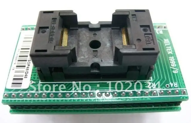 

100% новый OTS-48-0.5-01 TSOP48 SOP48 IC тестовое гнездо/адаптер программатора/вставное гнездо (SA247)