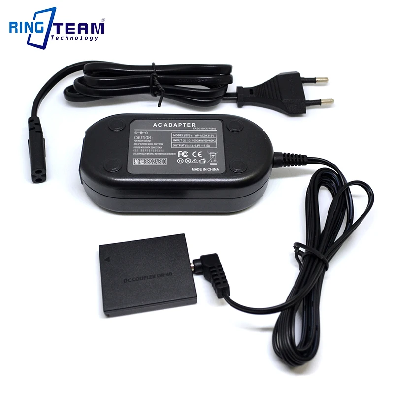 

10pcs/Lot ACK-DC40 AC Power Adapter Kit CA-PS500 to DR-40 ACKDC40 for Canon Cameras SX170 IS SX240 HS SX260 HS SX270 HS