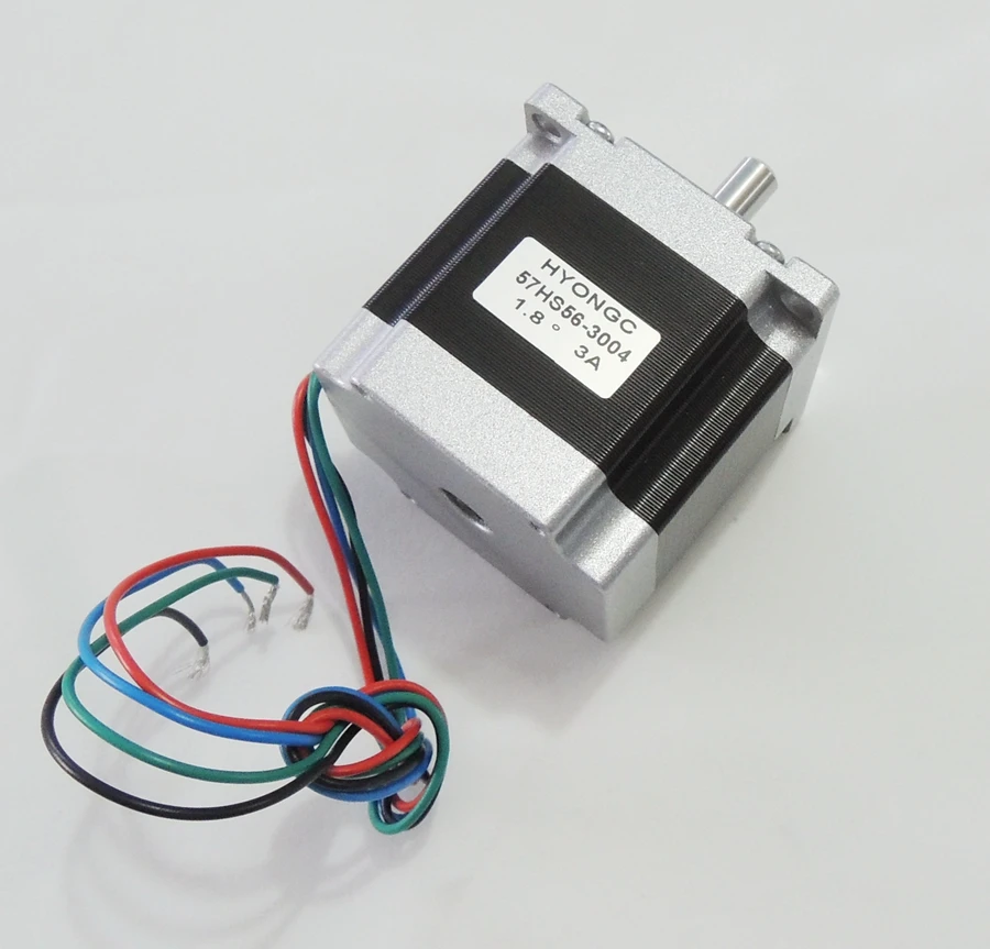 NEMA23 stepper motor 57x56mm 4-lead 3.0A 1.2N.m / Nema 23 motor 56mm 170 Oz-in for 3D printer for CNC engraving milling machine