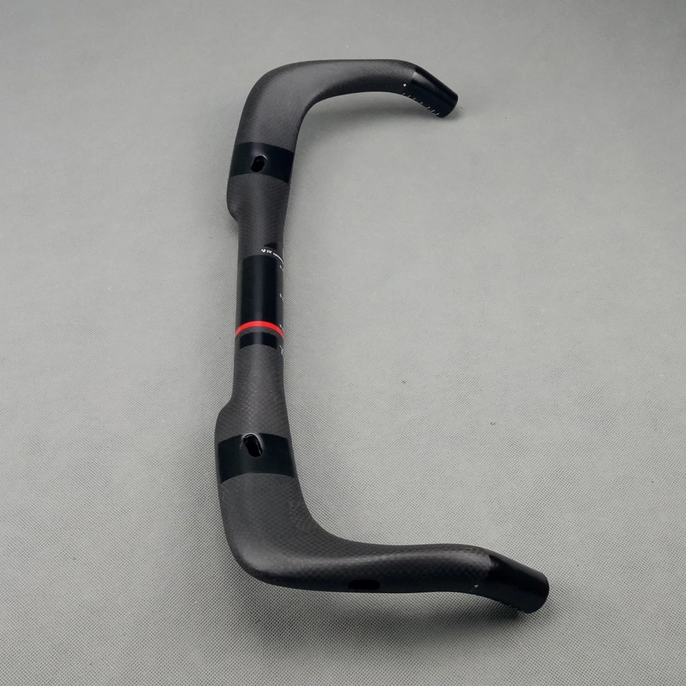 Bicycle Bullhorn handlebar Carbon TT Bar Road Rest Handlbars Bike Black 3K Matte 31.8*380/400/420/440mm  Triathlon Handlebar