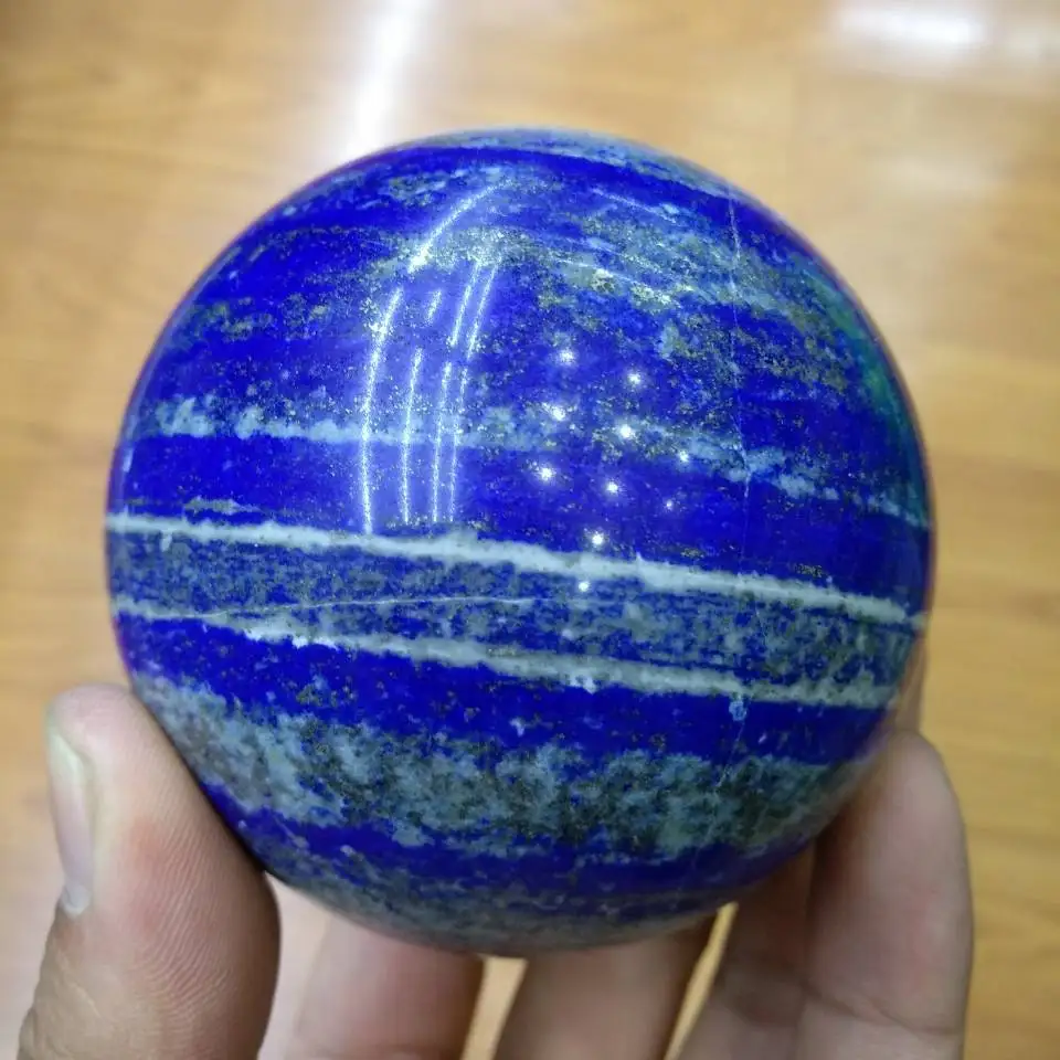 40-75mm Natural Lapis Lazuli Crystal Sphere Ball Handmade @Afghanistan