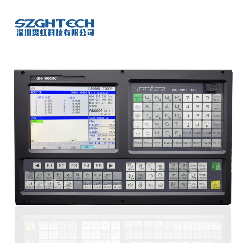 New panel 5 Axis CNC Controller for milling&router machine with G code servo stepper with USB motion CNC control panel