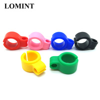 Environment-friendly Silicone Finger Cigarette Holder Ring for hand-rolled cigarettes Tobacco smoking accessories gadget