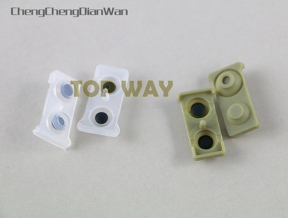 ChengChengDianWan Electric Conductive Conducting silicone Rubber L1R1 L2R2 Buttons For PS3 Controller joypad repair parts