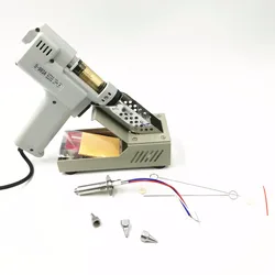 110V/220V Desoldering Gun Electric Absorb Gun S-993A Electric Vacuum Desoldering Pump Solder Sucker Gun 100W