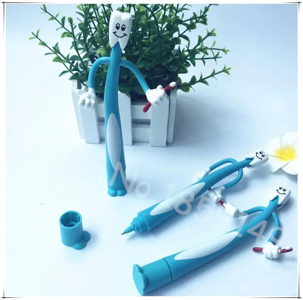 3pcs/set Creative Dental Gift ball-point pen Dental Clinic, Special gift for dentist lab stationery pen kids Small gift