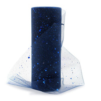 10yards Rainbow Glitter Tulle Roll Star Sequin Mesh Fabric Spool Tutu Skirt Organza Fabric Wedding Party Decoration DIY Crafts