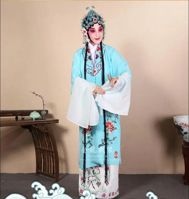 

Beijing Opera Drama Costume Peking Opera Tsing Yi Women Chinese Ancient Include Underwear Stage Gown