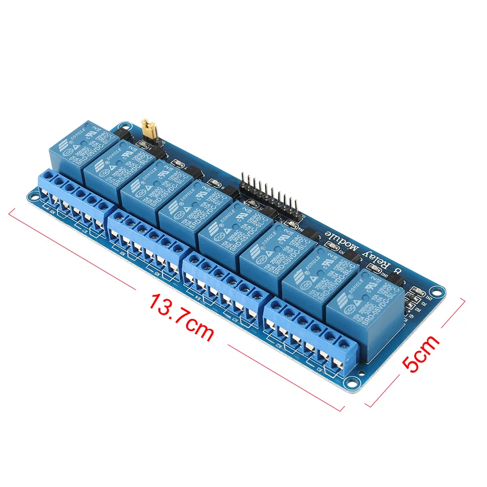 1 2 4 8 16 Channel DC 5V Relay Module with Optocoupler Low Level Trigger Expansion Board for arduino Raspberry Pi
