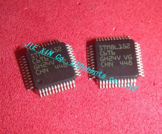 

50PCS STM8L152C6T6 STM8L152 LQFP48 Best quality