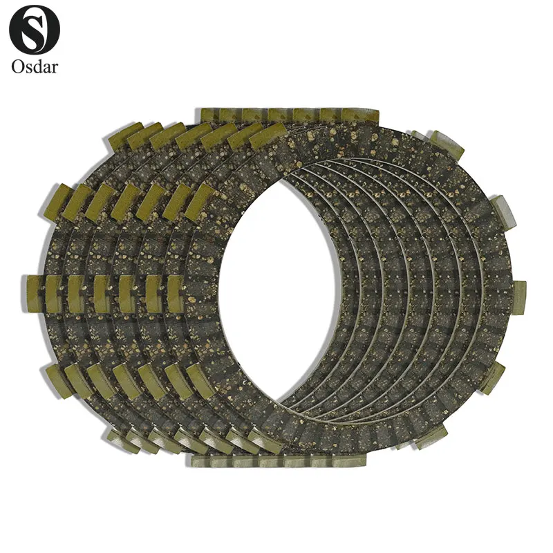 ATV Clutch Friction Plates Kit For YAMAHA YFM350 04-06 YFM350ER 1987-1995 YFM350R 05-09 YFM350RSE 05-06 YFM350U 96-1998