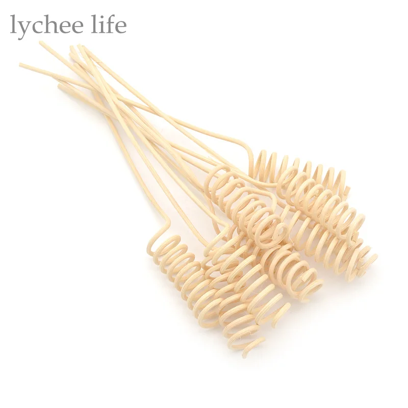 Lychee Life 10Pcs Rotan Reed Aroma Diffuser Minyak Pengganti Tongkat
