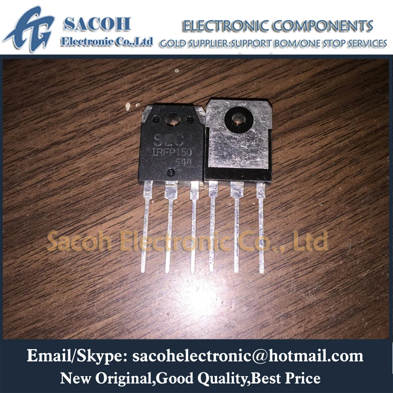 

Refurbished Original 5Pcs/Lot IRFP150 OR IRFP150A OR IRFP150V 150 TO-3P 41A 100V Power MOSFET Transistor