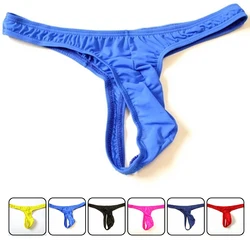 2019 hot Sexy milk silk Soft Men Thongs and G Strings Penis Pouch Gay Underwear Sexy Gay Lingerie for Men String Erotic Panties