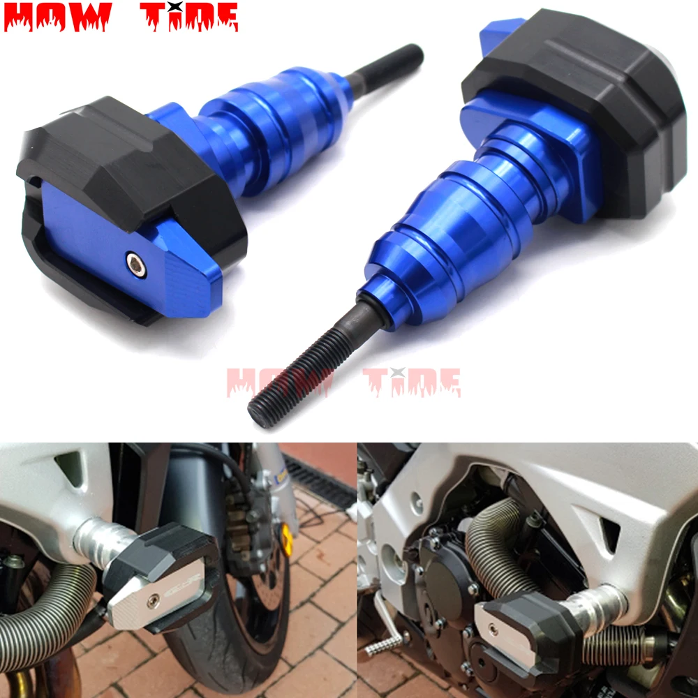 Motorcycle Accessories Aluminum Engine Guard Pad Frame Sliders Crash Protector for YAMAHA MT-15 R15 M-SLAZ 2015-2018