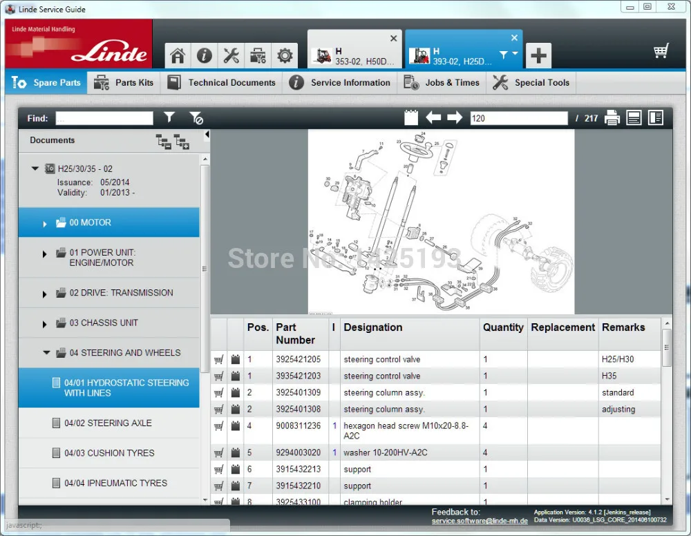 Linde Pathfinder v3.6.2.11 [1.2020]+ Doctorv2.01.05 EN/DE [02/2016]+ Service Guide LSG 5.2.2 [2019] never expire