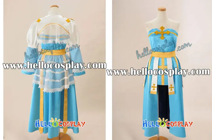 

Ragnarok Online Cosplay Arch Bishop Blue Dress H008