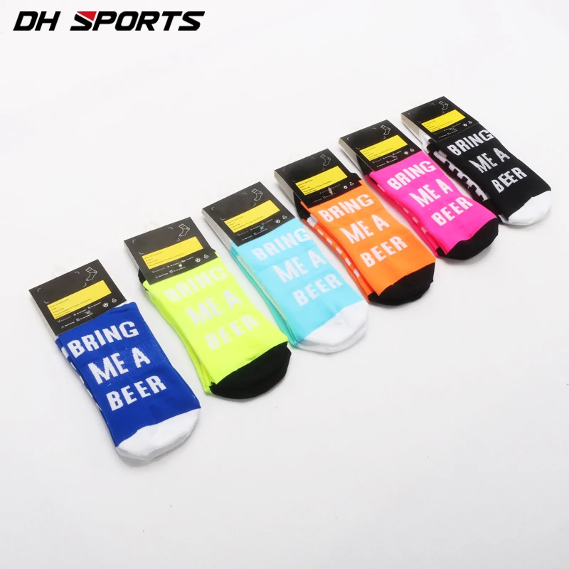 Brand New If You Can Read This Bring Me A Beer Sports Socks Women Men Cycling Socks Quality Bicycle Running Climbing Sock