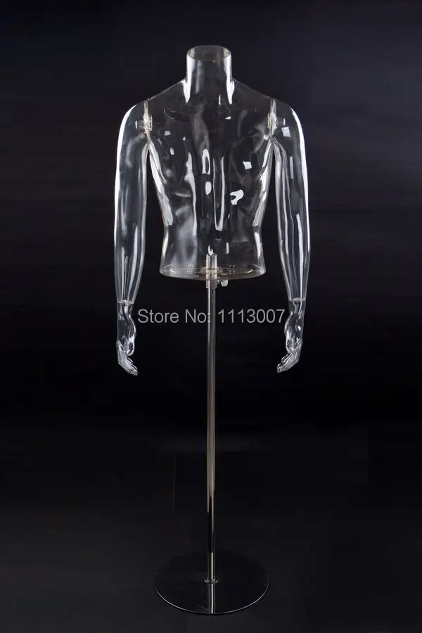 New Arrival Male Mannequin With Base High Quality Manikin Bust On Sale