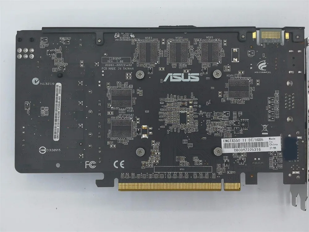 Imagem -04 - Asus Gtx550ti Original Real 1g Ddr5 192bit 900 4104mhz 100 Testado Bom