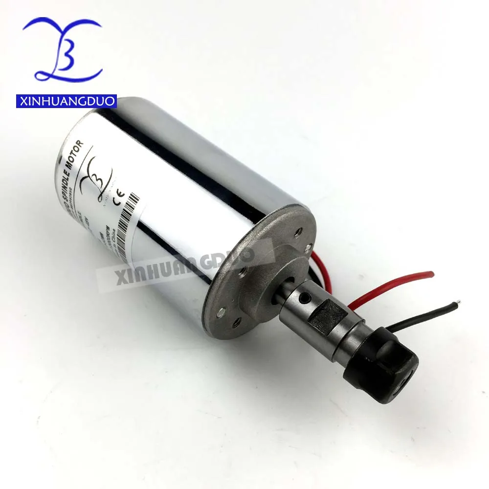 spindle 200w motor air-cooling cnc spindle dc motor CNC Engraving Machine ER11 ER16 3.175mm collets machine tool