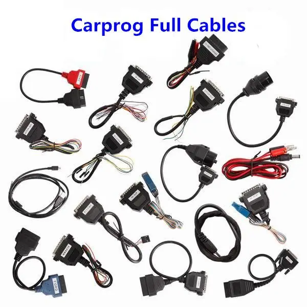 

Full Set Cables Of Carprog Full high quality Carprog Full Cables Free Shipping