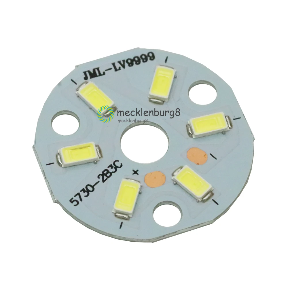 10 Pcs 3 W 5730 White SMD LED Bright Bulb Panel LED Board