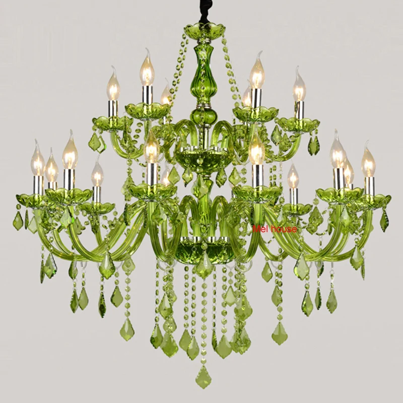 

Large Luxury Crystal Chandelier Fashion Modern Large chandelier Light Dinning Room Bedroom American Country Crystal Chandeliers