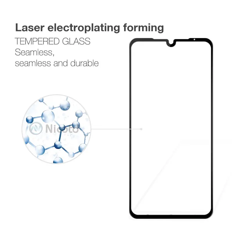 Tempered Glass For Xiaomi Mi 9 Mi8 SE 8lite 9H Screen Protector For Xiomi A3 A2 lite REDMI Note 7 8 Full Glass Film Pocophone F1