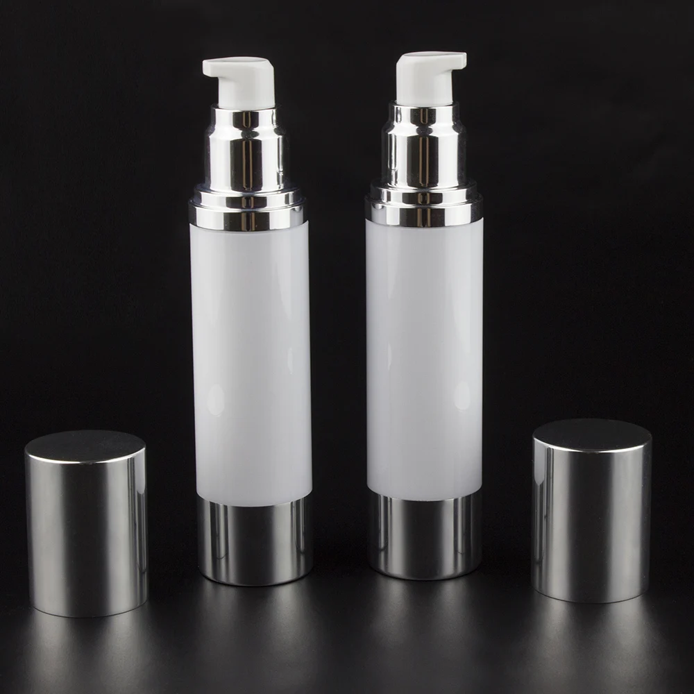 

100pcs 50ml aluminum airless bottle with pump , 50ml aluminium airless cosmetic bottle,50ml aluminum airless bottles cosmetics