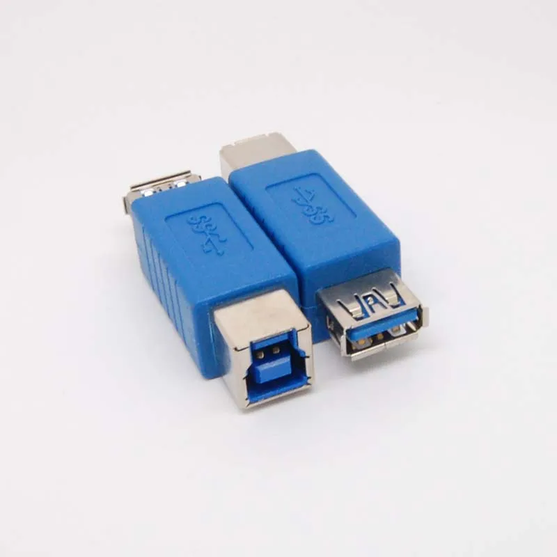 Wysokiej jakości USB 3.0 A kobiet do drukarki B złącze żeńskie adapter konwertery nowy