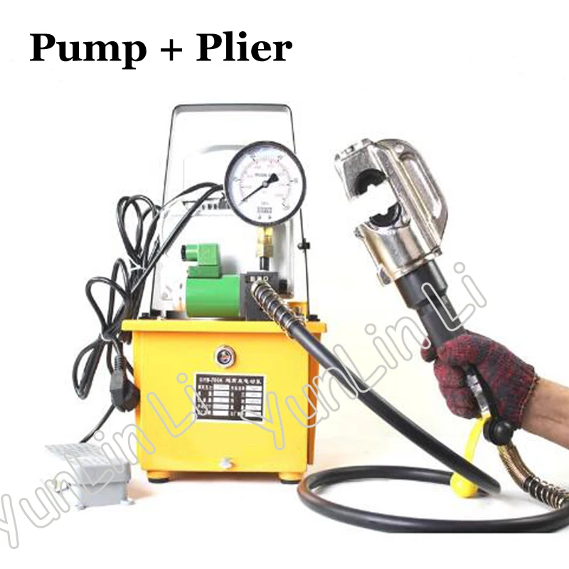 

Hydraulic Plierss CYO-400B+CP-700-2A 220/380V Electric Pump Solenoid Valve Portable Pressure Line Hydraulic Clamp 16-400mm2