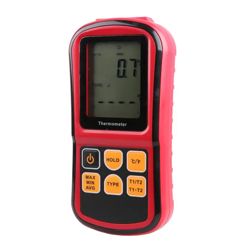 Thermocouple Thermometer -50~300 Degree Industrial Temperature Meter J K T E N R S Type Thermocouple Temperature Tester GM1312