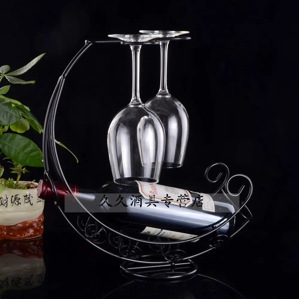 Creative Fashion Metal Wine Rack ,Hanging Wine Glass Holder,Pirate Ship Shape 4 Colors recommend