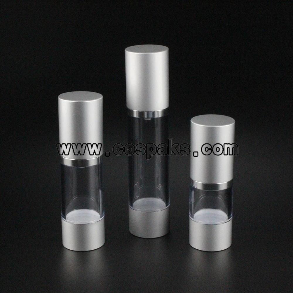 

100pcs 50ml aluminium pump bottles , 50ml aluminium cosmetic packaging supplies , 50ml aluminum cosmetic pump bottle for cream