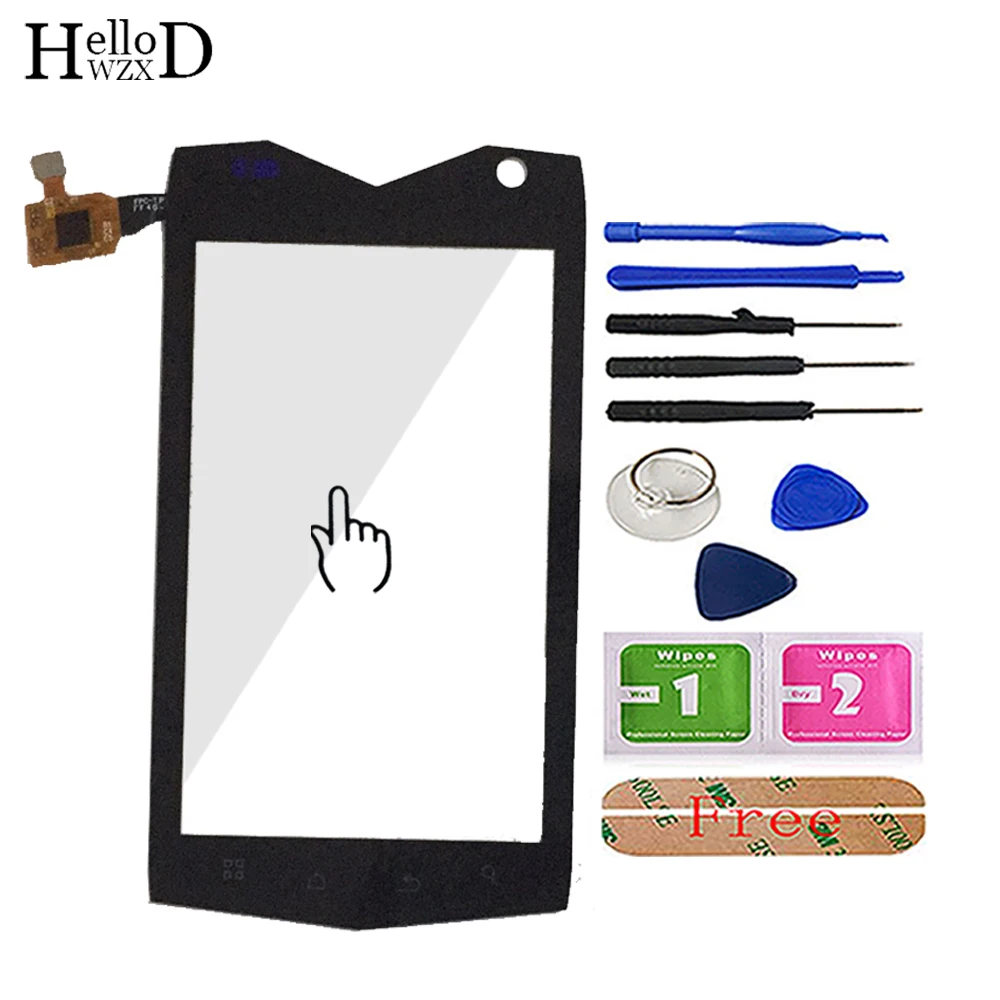 4.0'' Mobile Phone Touch Glass For Mann ZUG3 ZU G3 ZUG 3 A18 ip68 Touch Screen Glass Digitizer Panel Tools Sensor Free Adhesive