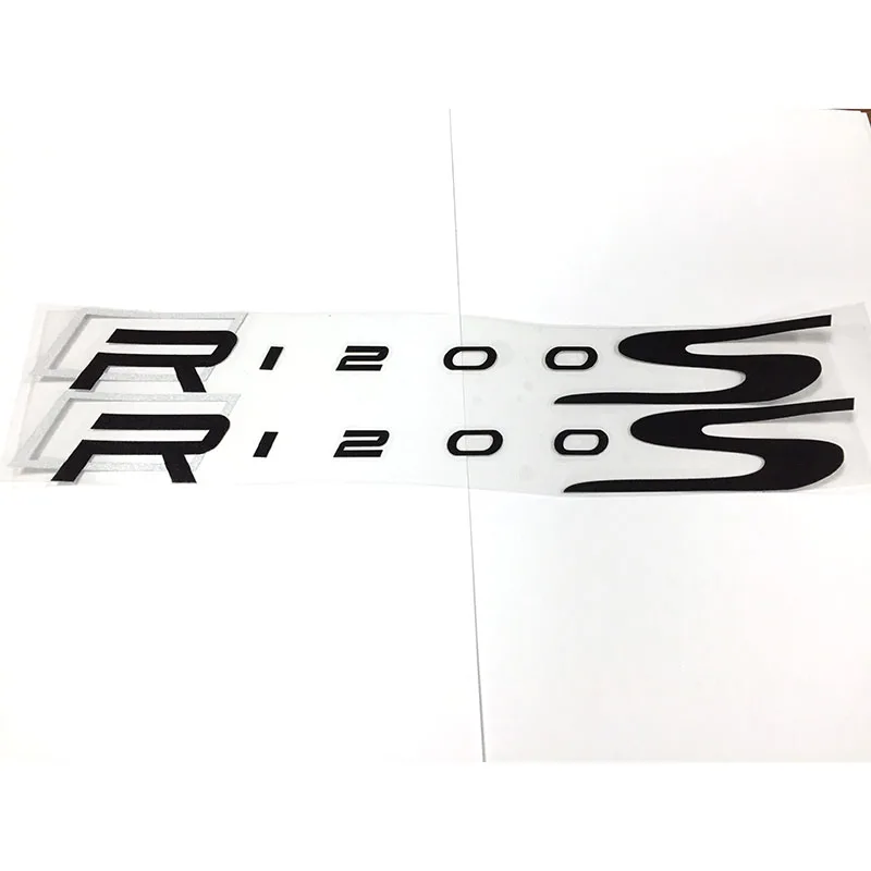 NEW Motorcycle Reflective White Stickers Customizable color FAIRING Decals for BMW  R1200S