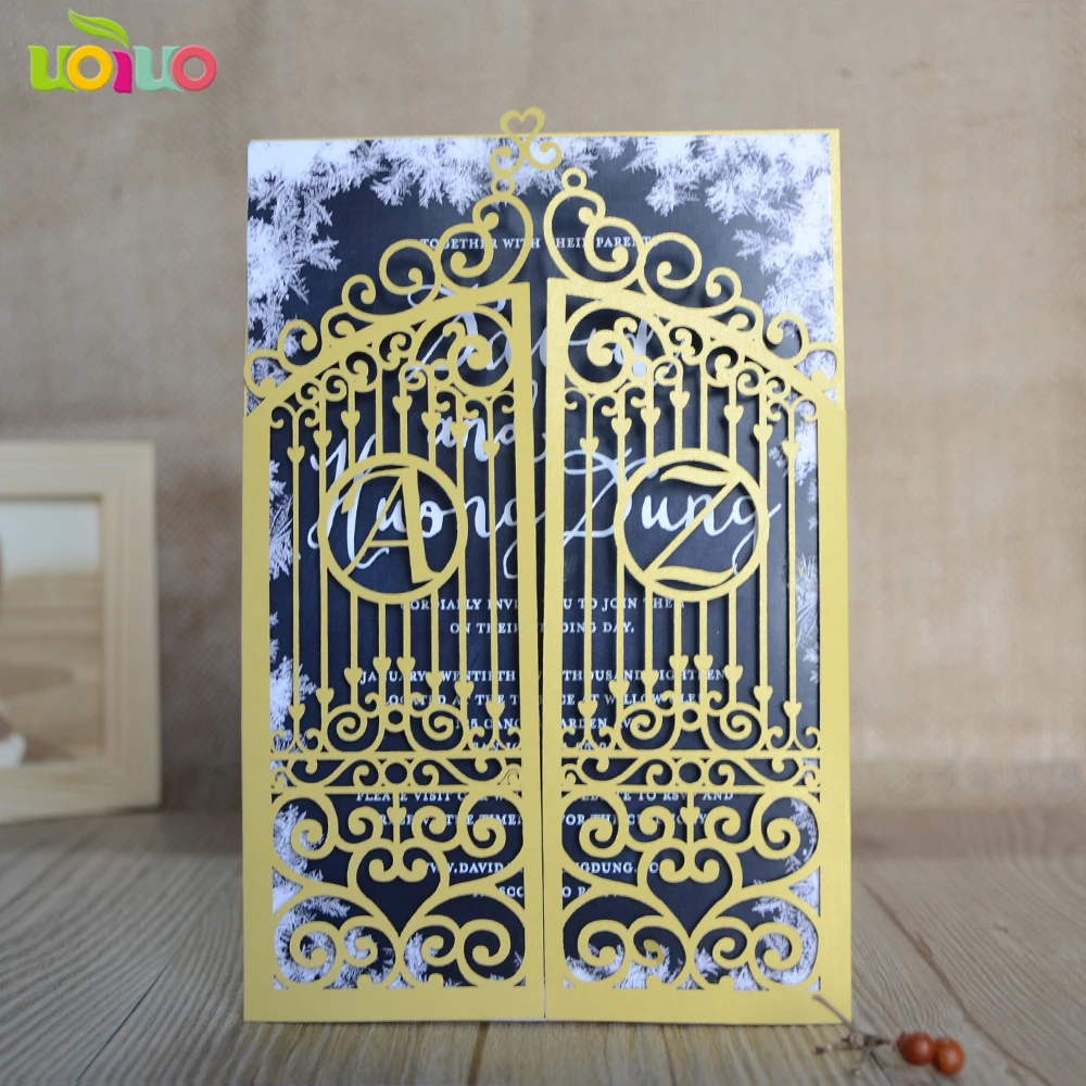 DIY 25set customize inc163 laser cut wedding invitation card sky blue,tied bow white,big rhinestone,printing card,envelope seal