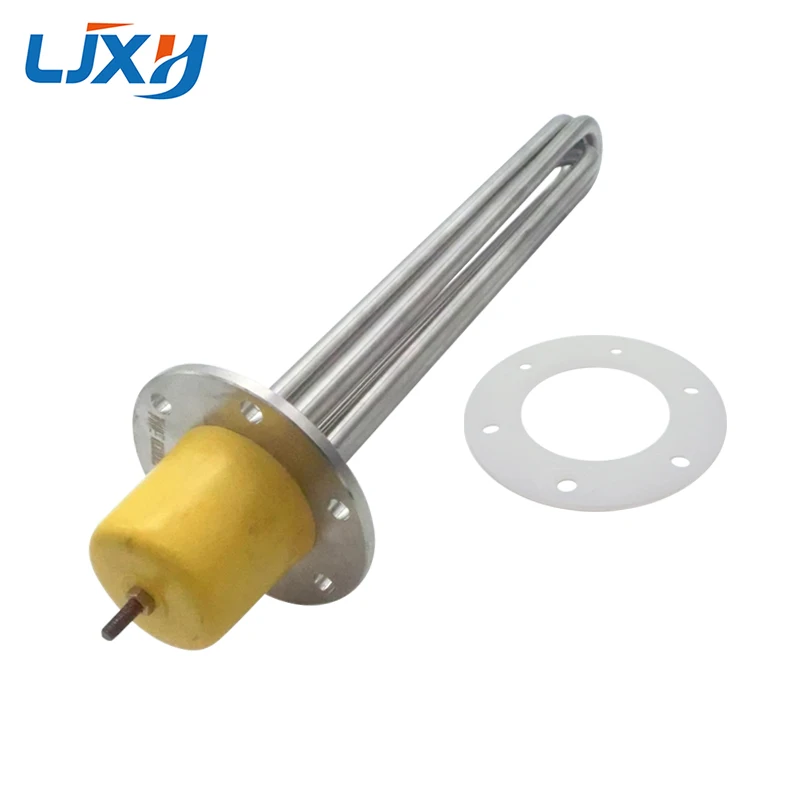 LJXH Electric Heater Heating Element for Oil 220V/380V 304SUS Heating Tube Dia.12mm 9/12/15/18KW for Heat-Conducting Oil Stove