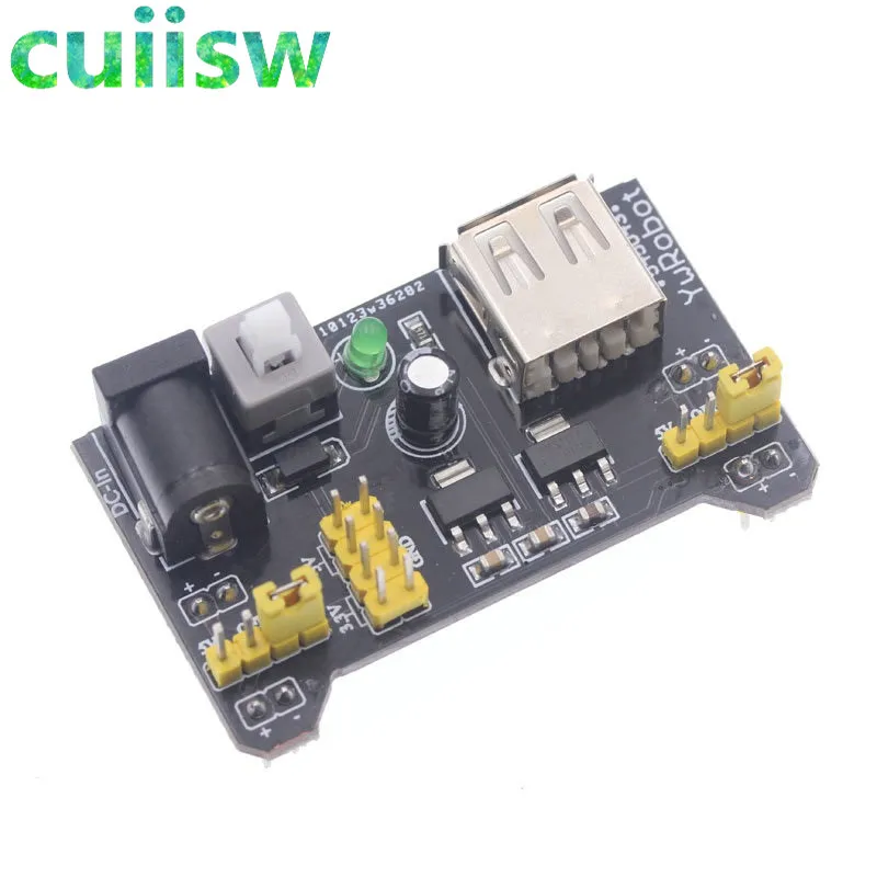 1pcs NEW MB-102 MB102 Breadboard 830 Point Solderless PCB Bread Board Test Develop DIY