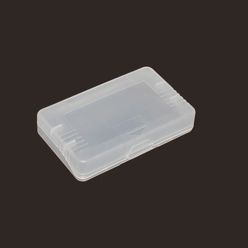 YuXi 1pc Clear Plastic Cases for GBC GBP & For Gameboy Advance GBA Games Card Cartridge Box