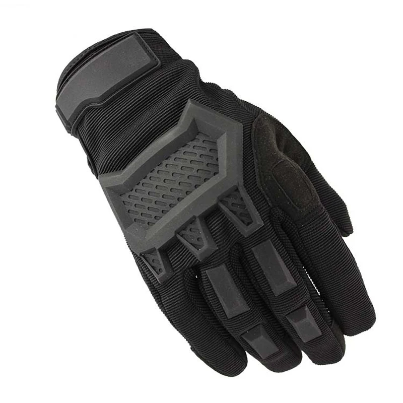 Men's Spring Touch Screen Gloves Paintball Shooting Airsoft Combat Bicycle Rubber Anti-Skid Full Finger Gloves M-XL