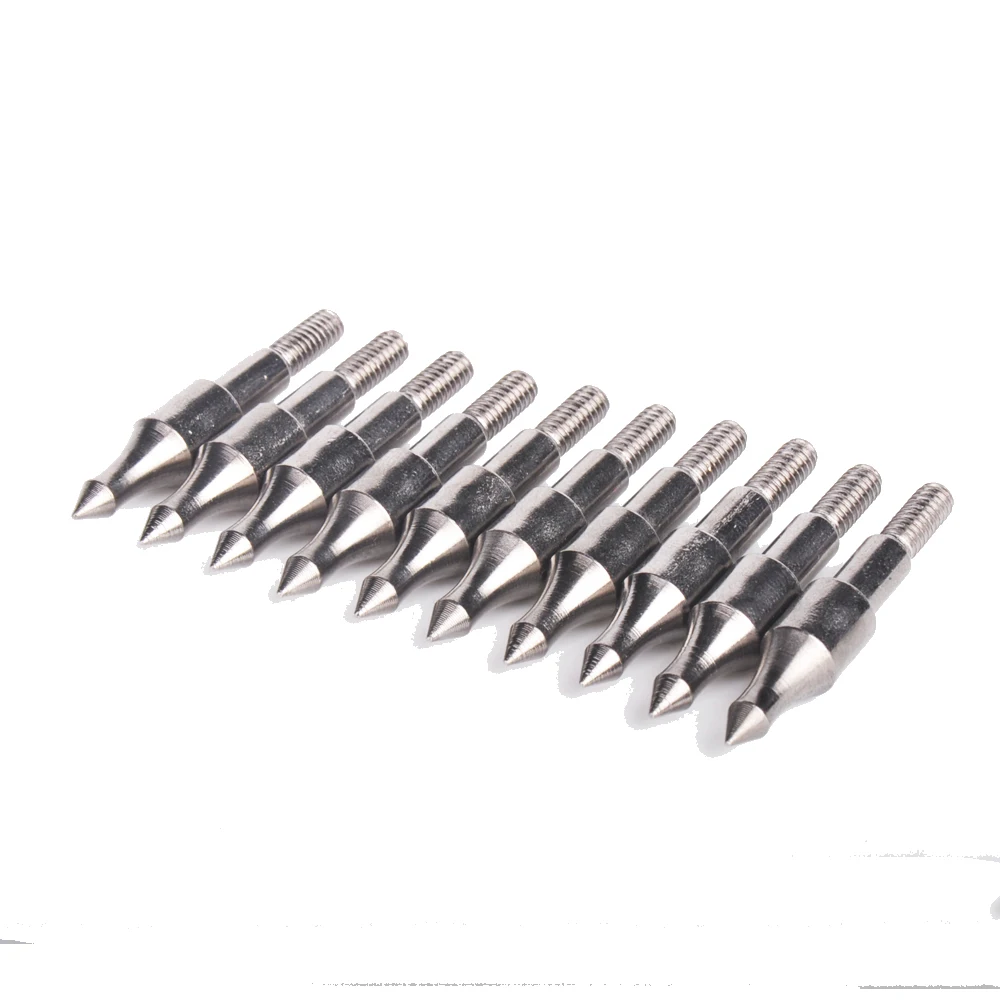 

100 Grain Target Point Arrowhead Tips for Compound/Recurve Bow Archery Hunting Shooting