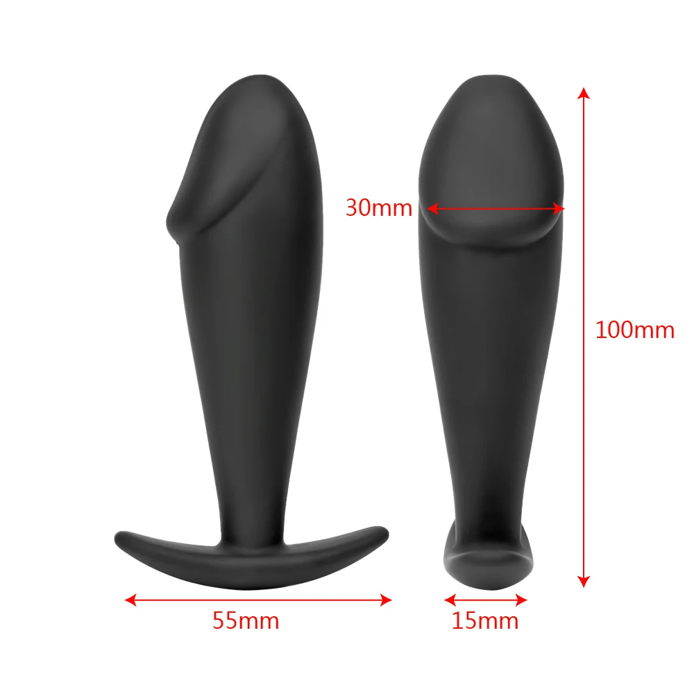 IKOKY Butt Plug G-Spot Silicone Anal Plug Prostate Massage Vagina Stimulate Sex Toys For Women Men Gay Adult Erotic Products