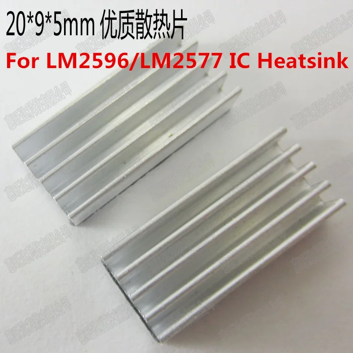 

10pcs With cooling stick adhesive Heatsink IC LM2596/LM2577 High quality 20*9*5mm radiator triode heat conduction stick cool