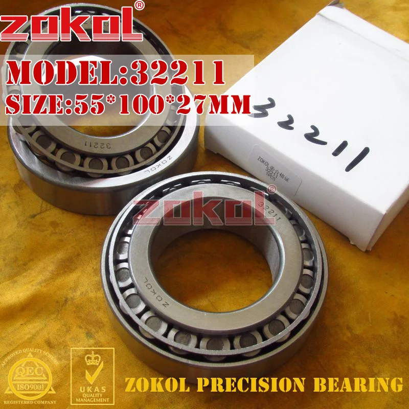 

ZOKOL 32211 7511E Tapered Roller Bearing 55*100*27mm