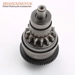 Starter Motor Clutch Gear Bendix for KYMCO Agility 50 4T R12 R16 Rs Carry Cx Dink Dj Fever Zx K12 Kb Like Super 8 50 00106109